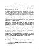 CONTRATO DE SALOMON CON JEHOVA