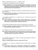 Indique si las siguientes afirmaciones son V o F, justifique las falsas