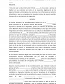 SOLICITUD DE SANCION