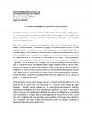 Principios Pedagógicos relacionados a Cali Llenita