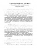 Las diferencias culturales entre Corea y Mexico