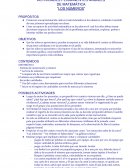 Actividades permanentes anuales de matemática “Los números”