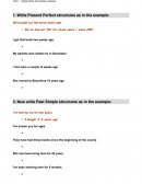 EOI Inglés: past perfect and past simple