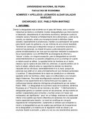 Deigualdad en el peru