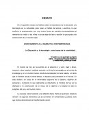 La Educación y la tecnología como bases de la creatividad