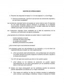 GESTIÓN DE OPERACIONES