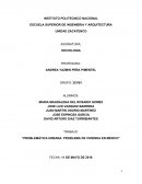 TRABAJO: “PROBLEMÁTICA URBANA: PROBLEMA DE VIVIENDA EN MEXICO”