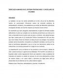 DERECHOS HUMANOS EN EL SISTEMA PENITENCIARIO Y CARCELARIO DE COLOMBIA