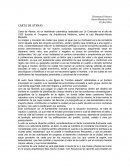 Carta de Atenas, es un manifiesto urbanístico