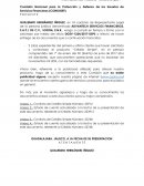 Cumplimiento de Solicitud de Información del Producto “Crédito Simple”.