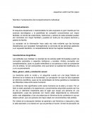 Fundamentos del comportamiento individual