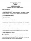 EXAMEN DE RECUPERACIÓN ASIGNATURA CIENCIAS I CON ÉNFASIS EN BIOLOGÍA