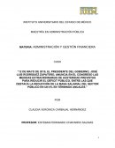 Caso “12 de mayo de 2010, el presidente del gobierno, José Luis Rodríguez Zapatero, anuncia en el Congreso las Medidas Extraordinarias de Austeridad previstas para reducir el déficit público"