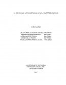 LA UNIVERSIDAD LATINOAMERICANA ACTUAL Y SUS PROBLEMÁTICAS