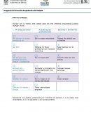 Proyecto de vida Plan de trabajo