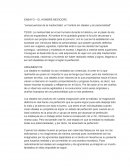 ENSAYO – EL HOMBRE MEDIOCRE