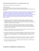 DIPLOMATURA EN DERECHO A LA COMUNICACIÓN | 269