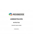 MATRIZ FODA ADMINISTRACIÓN