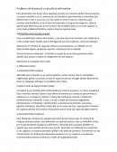 Problema de la esencia o naturaleza del hombre