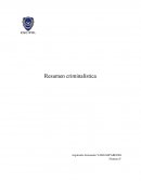 Introduccion al derecho. Resumen criminalística
