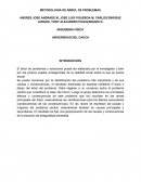 METODOLOGÍA DE ÁRBOL DE PROBLEMAS