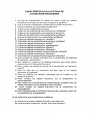 CARACTERÍSTICAS CUALITATIVAS DE LOS ESTADOS FINANCIEROS