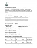 Análisis de Costos Estándar y Desviación