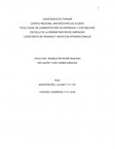 INFLACIÓN Y SUS CONSECUENCIAS