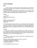 Un Resumen del uso del For, Switch, While, Do