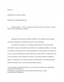 SINOPSIS DE LA SEXTA PARTE REFERENCIAS BIBLIOGRÁFICAS