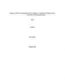 ENSAYO CRÍTICO ARGUMENTATIVO SOBRE LA TEORÍA SISTÉMICA EN EL CONTEXTO ORGANIZACIONAL