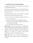 La palabra costeo se refiere a la suma de esfuerzos y recursos que se han invertido para producir algo.