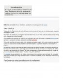 Reflexión del sonido. Es un fenómeno que afecta a la propagación del sonido