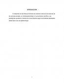 EPISTEMOLOGIA - CIENCIAS SOCIALES - ANALISIS