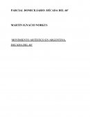 MOVIMIENTO ARTÍSTICO EN ARGENTINA, DECADA DEL 60’