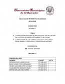 INTERNET 1 Y LA CLASIFICACIÓN DE LOS PUERTOS LOGICOS Y LA RELACION ENTRE PUERTO + PROTOCOLO + SERVICIOS DE UNA RED
