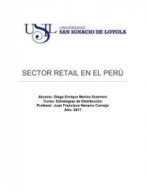 SECTOR RETAIL EN EL PERÚ. Página 1
