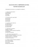 GUIA DE DE APOYO, COMPRENSIÓN LECTORA