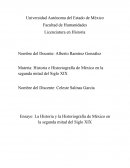 Historia e Historiografía de México en la segunda mitad del Siglo XIX