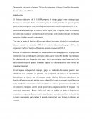 Diagnostico en torno al grupo 204 en la asignatura Cultura Científico-Humanista durante el semestre 2015-II