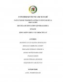 EDUCACIÓN FISICA Y SU DIDACTICA II