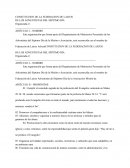 CONSTITUCION DE LA FEDERACION DE LAICOS DE LOS ADVENTISTAS DEL SÉPTIMO DÍA