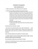 Actividad de metacognición genetica