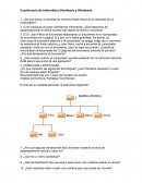 Cuestionario de Informática (Hardware y Windows)