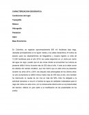 Caracterizacion geografica de la Zona banaera