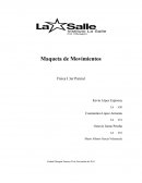 Maqueta de Movimientos Física I 3er Parcial