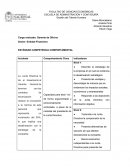 Estandar competencia comportamental