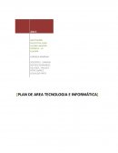 PLAN DE ÁREA DE TECNOLOGÍA VIEJO