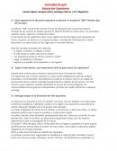 Actividad Grupal Educación Espartana
