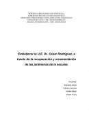 PROYECTO EMBELLECER MI ESCUELA